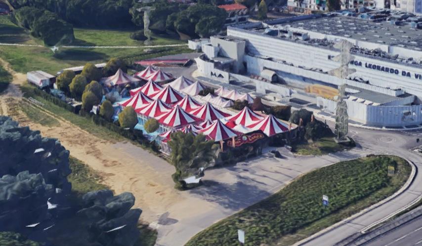 Giocolandia, sulla Leonardo da Vinci (foto Google Map)