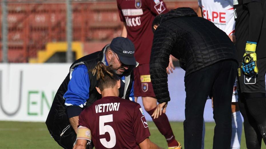 Capitan Vettori rischia uno stop di quasi un mese