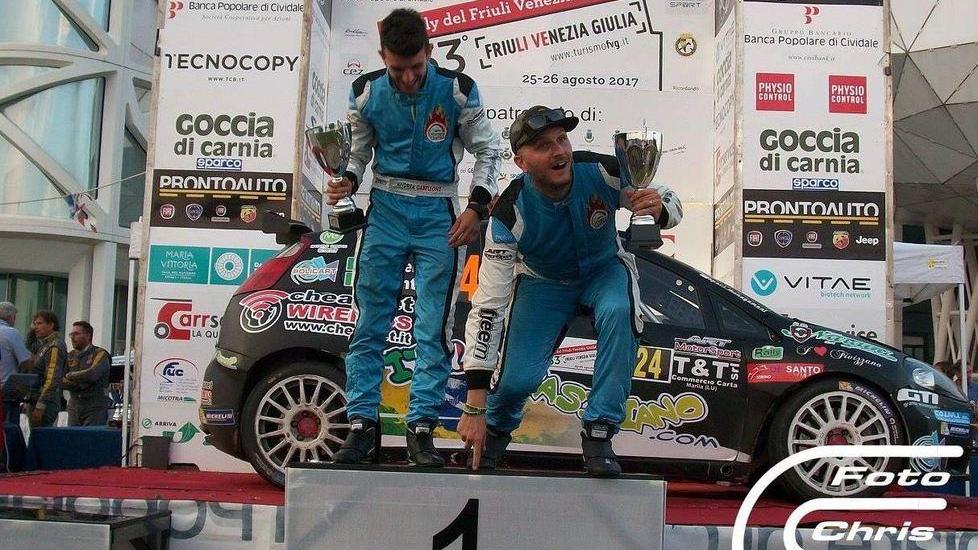 Federico, il fivizzanese asso del rally