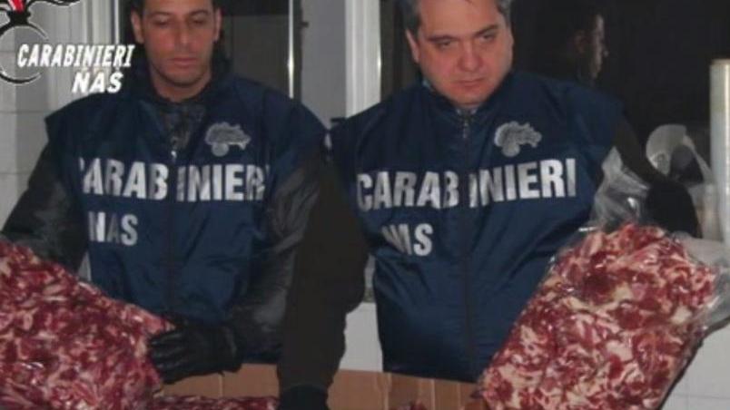 Sequestrati 1600 chili di carne