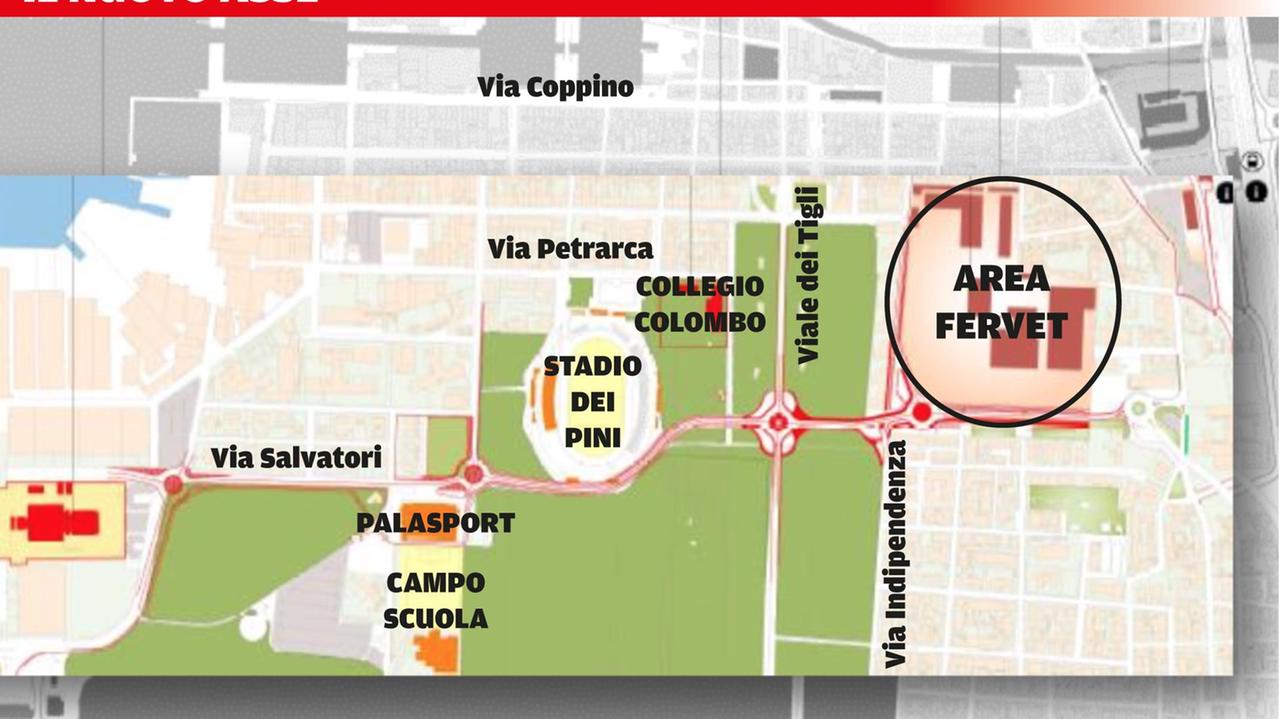 Il progetto dell'asse presentato dall'amministrazione comunale