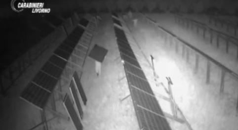 Furti di pannelli solari novanta gli arrestati 