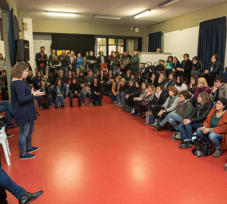 L'incontro con i genitori dei ragazzi che frequentano le scuole di Larciano