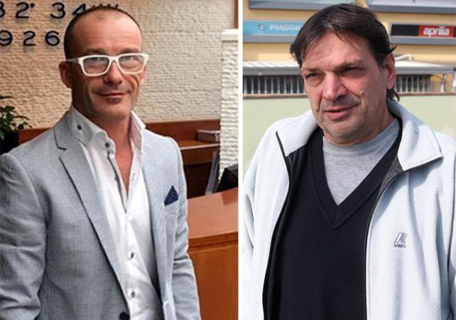 A sinistra Michele Parini e a destra Giordano Piovesan
