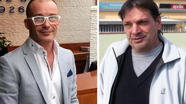 A sinistra Michele Parini e a destra Giordano Piovesan