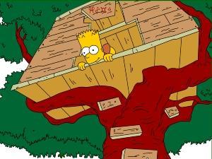 La casa sull'albero di Bart Simpson