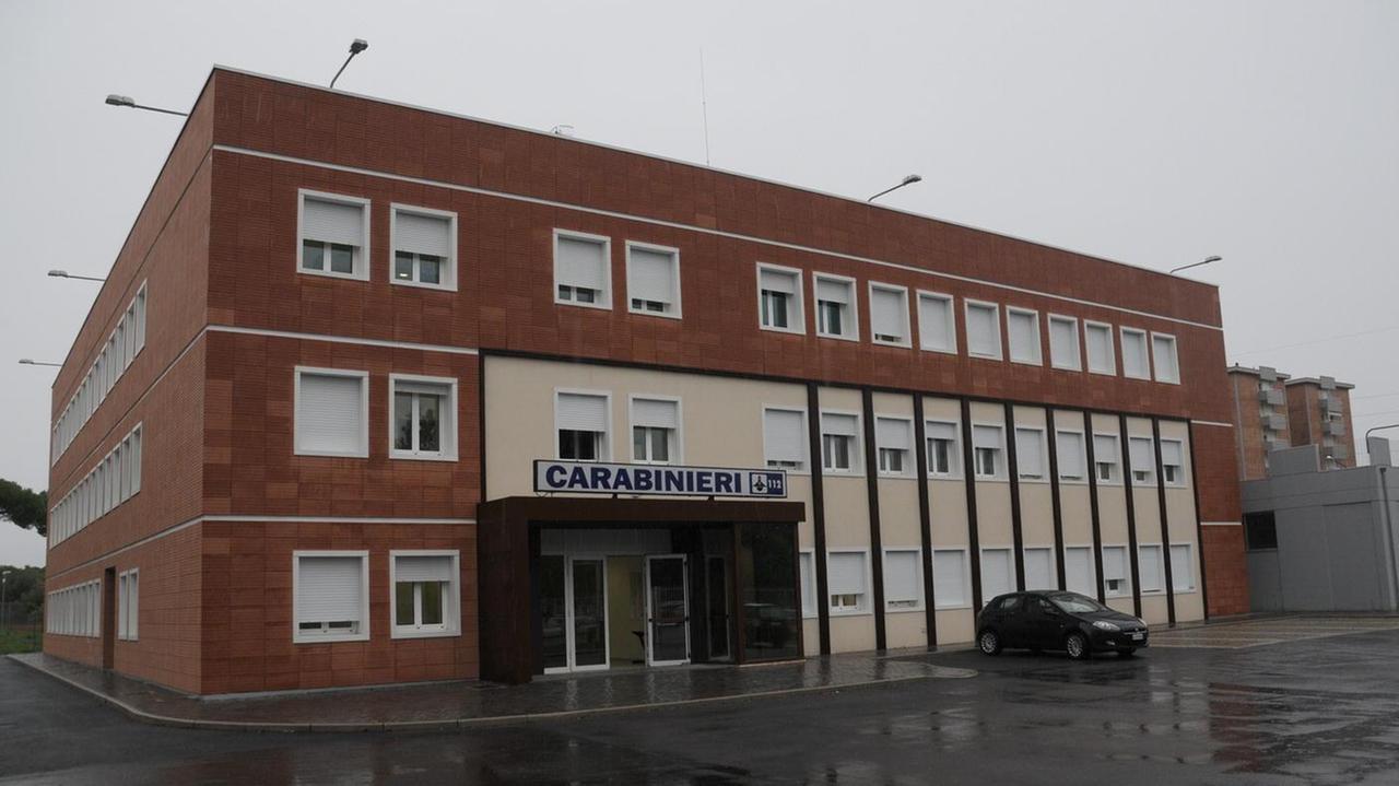 La caserma dei carabinieri di Follonica