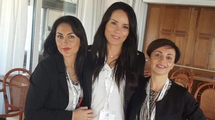 Da sinistra Silvia Mastromarino, Lavinia Manzi e Jennifer Pelosi