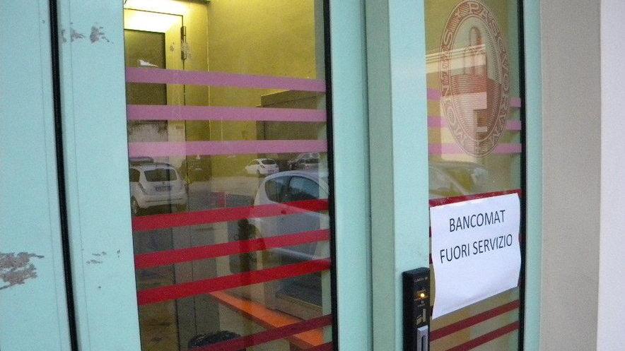 Colpo allo sportello bancomat di Borgo