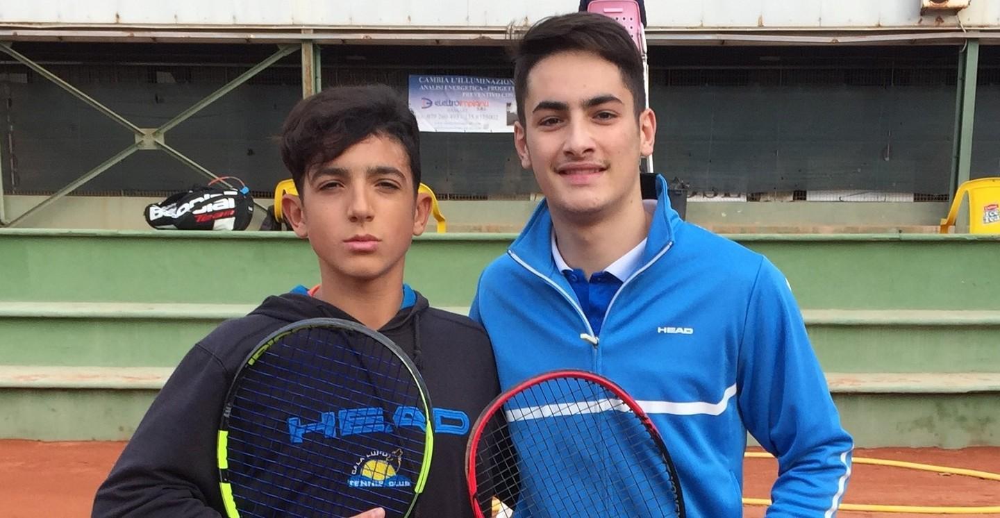Nicolò Pia e Alessandra Pezzulla fanno festa sui campi della Torres