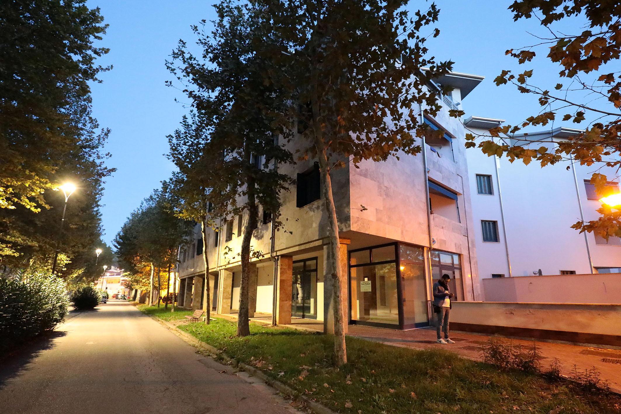 Il parco dell'Ambrogiana a Montelupo dove è avvenuta l'aggressione il 14 ottobre (Foto Sestini)