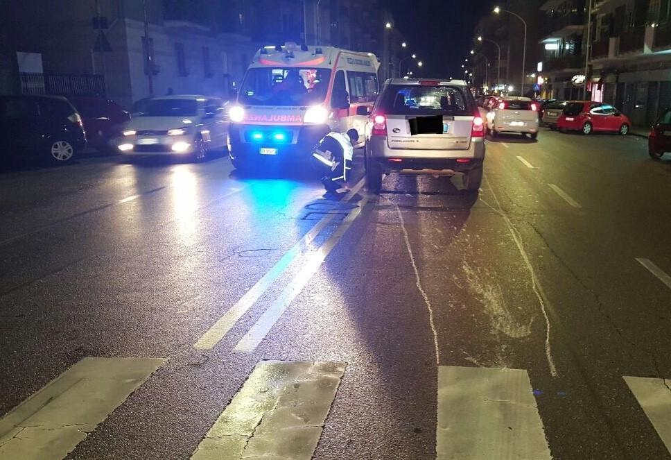 La Land Rover che ha trovolto un giovane sulle strisce pedonali a Cagliari (Rosas)