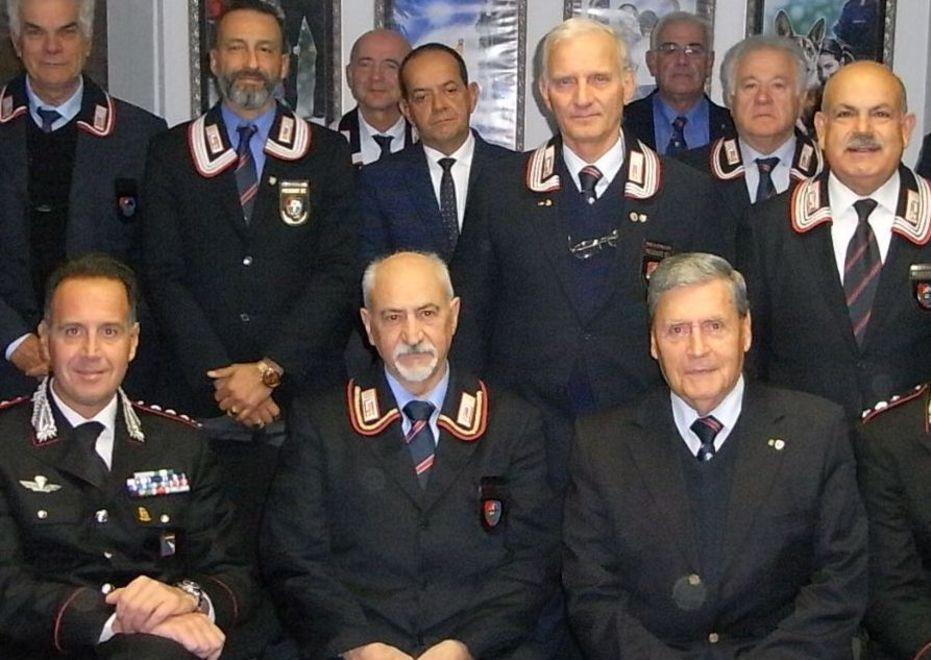 Il comandante Desideri nella sede Anc 