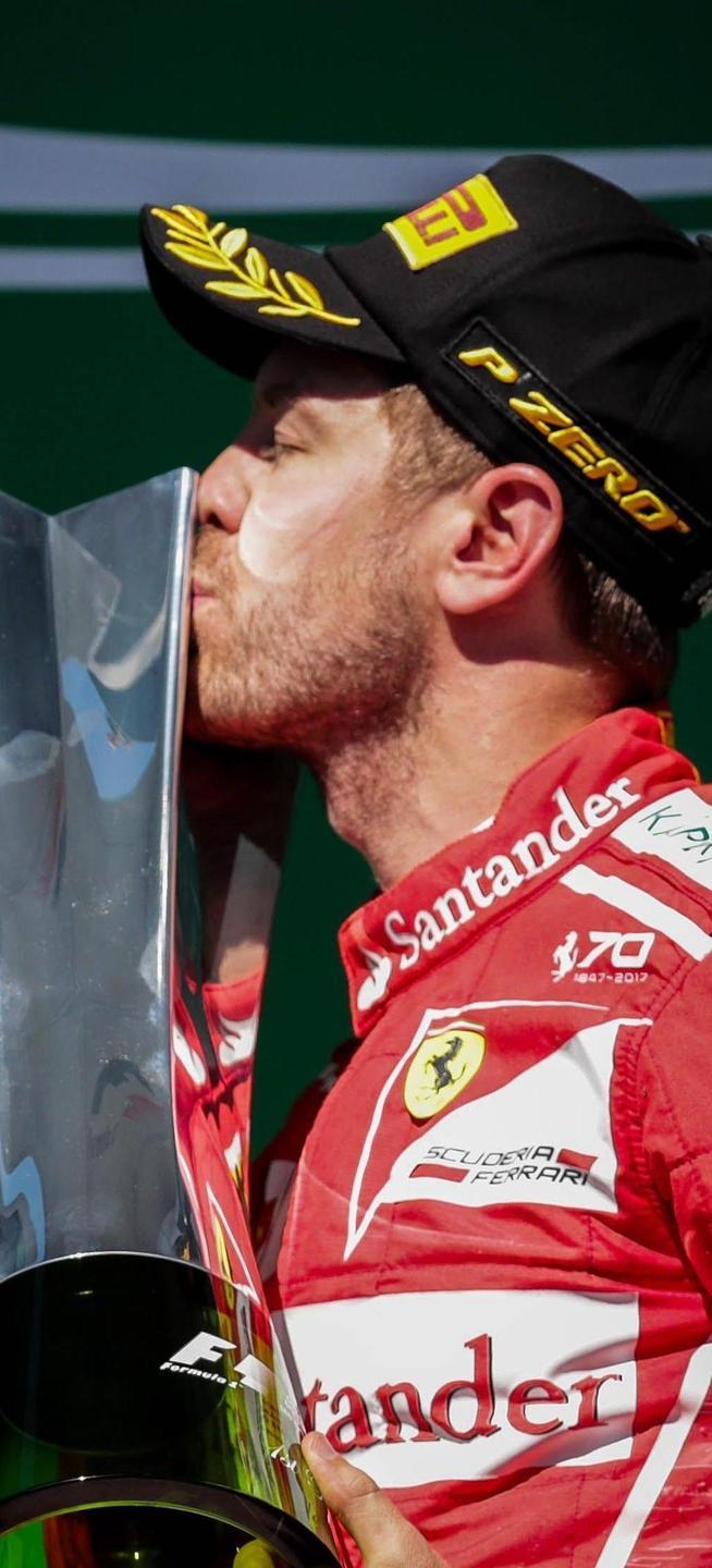 Gp del Brasile, Ferrari e Vettel festa carioca 