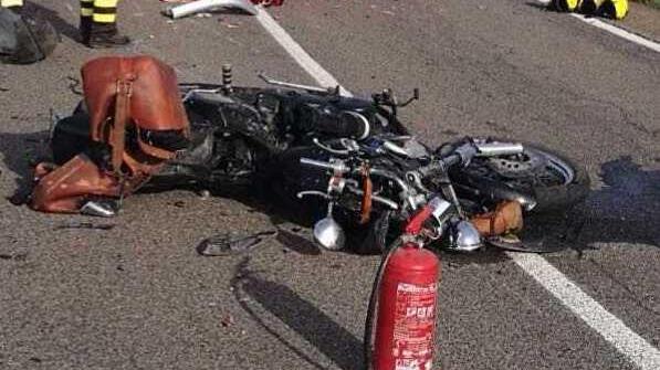 Indagini sulla morte del motociclista