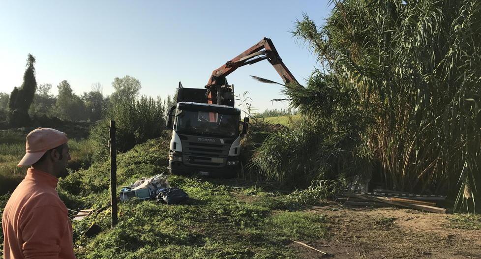 Arriva il porta a porta anche nel campo rom 