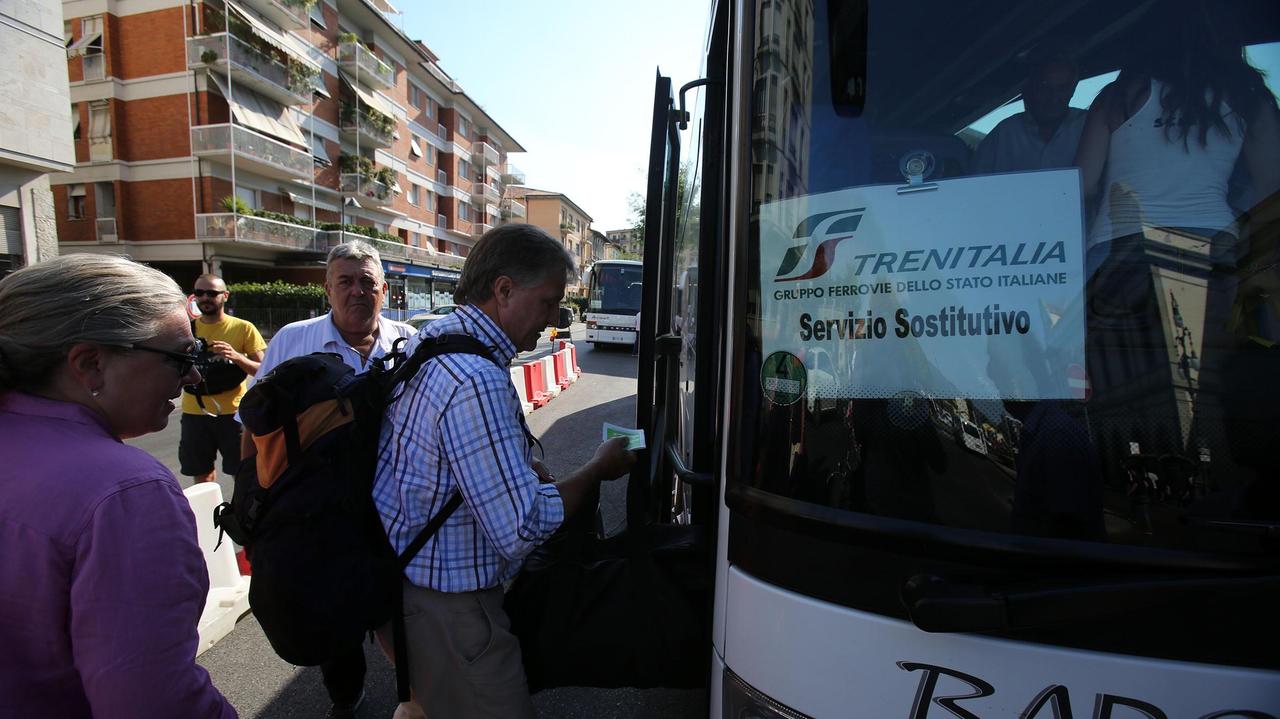 Ferrovia, linea interrotta tra Pistoia e Montecatini