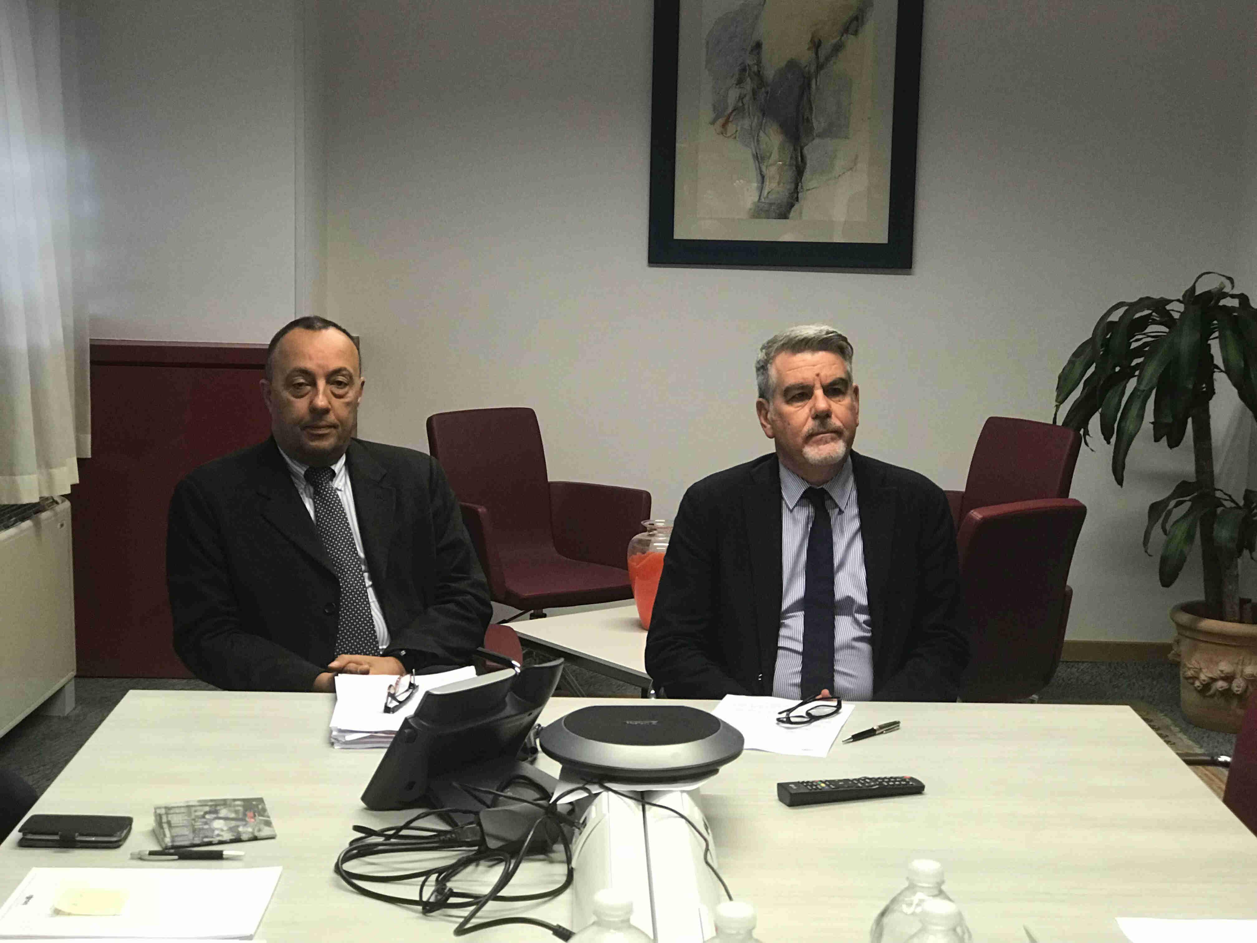 Il dg Piero Canova e il presidente di Unicoop, Marco Lami