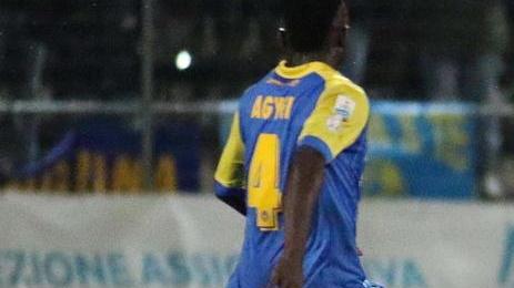 Carrarese, ansia per Agyei Forse l’infortunio è serio