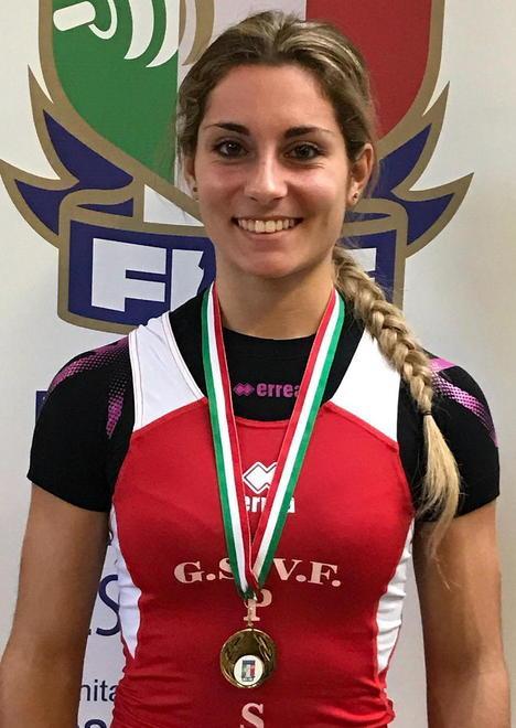 La giovane pisana Francesca Zampetti vince la coppa Italia