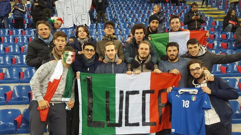 Da Lucca a S. Siro per tifare azzurri