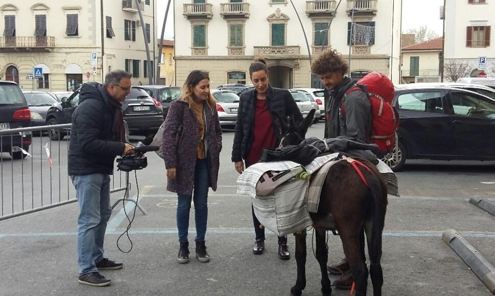 Tappa ad Altopascio per Nicola e Fefè