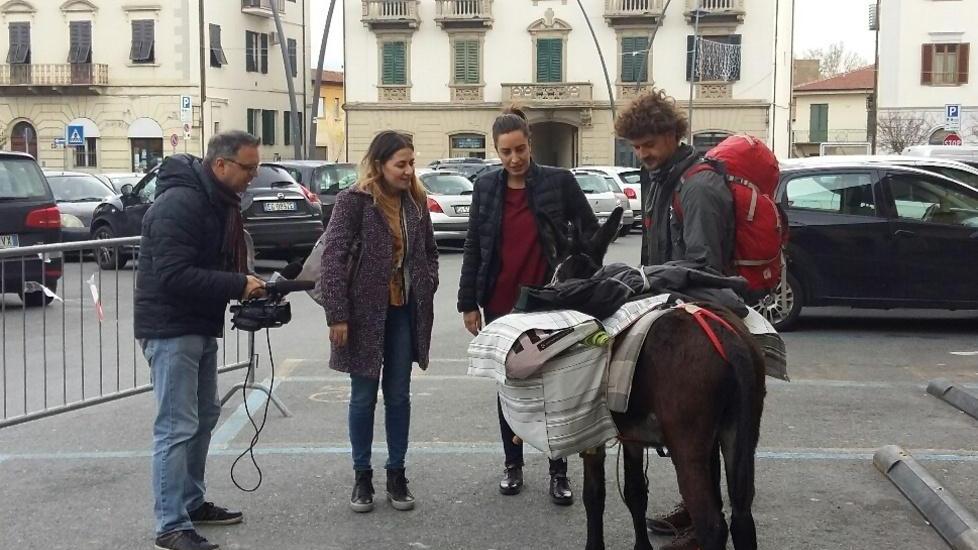 Tappa ad Altopascio per Nicola e Fefè
