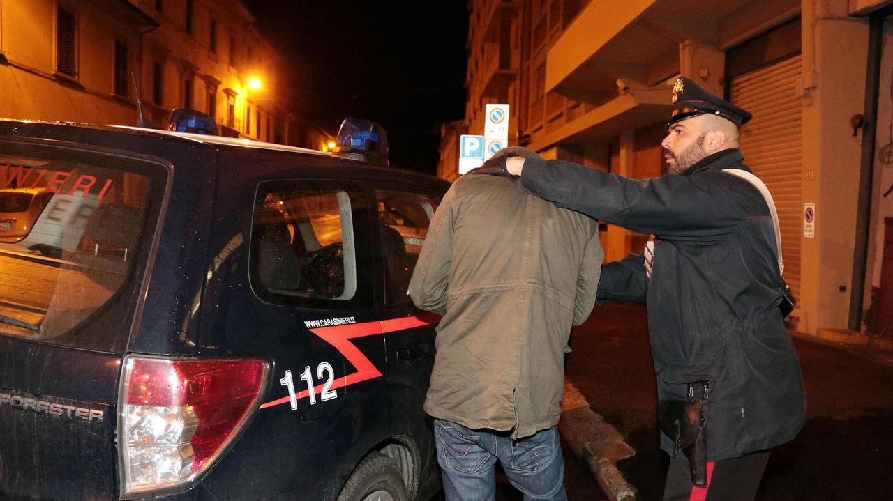 Un arresto dei carabinieri (foto d'archivio)