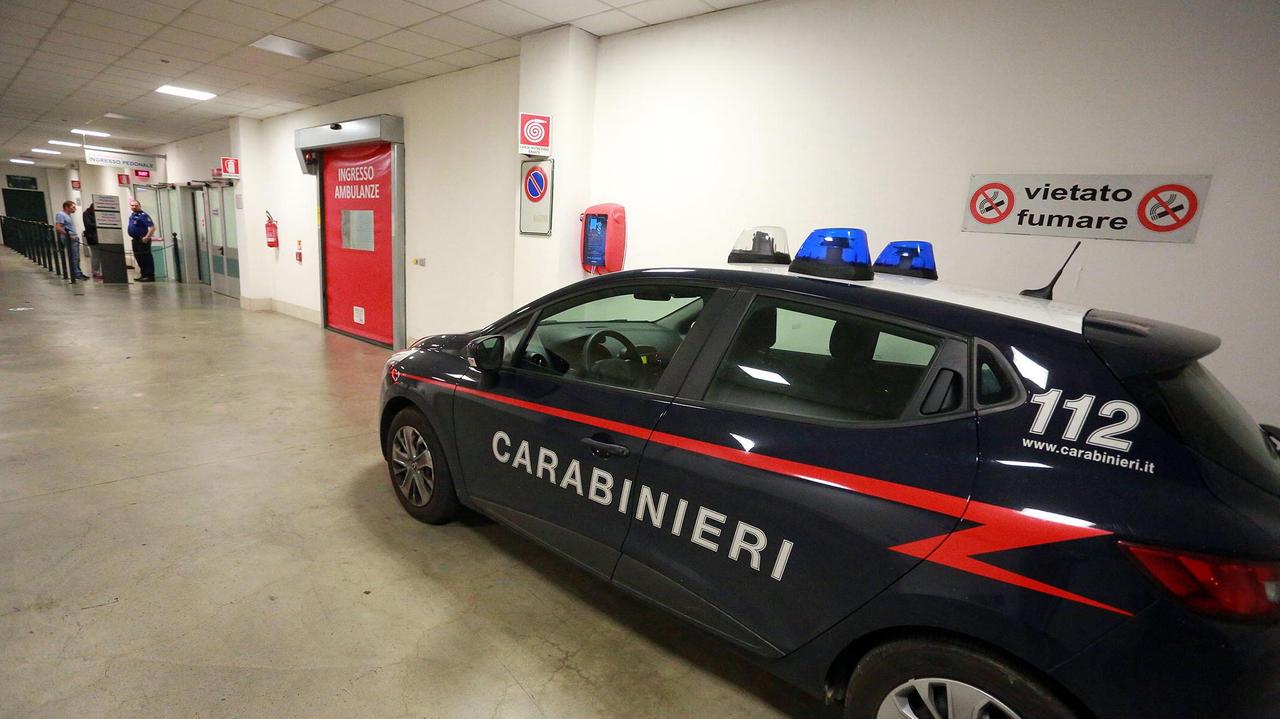 I carabinieri al pronto soccorso (foto d'archivio)