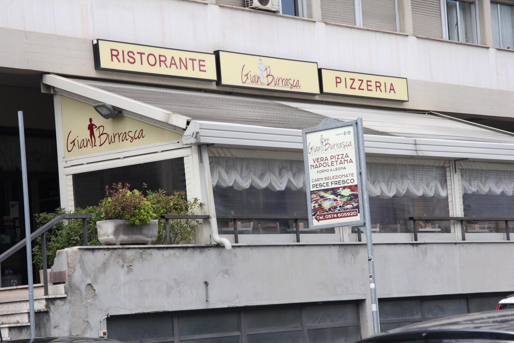 Il ristorante Gian Burrasca
