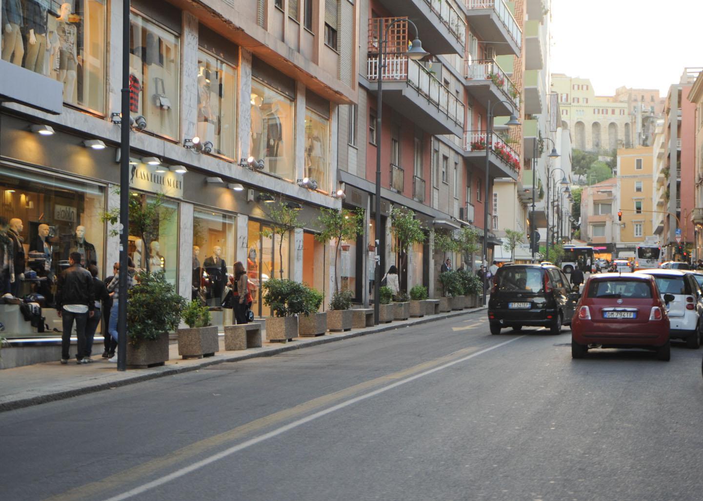 Negozi in centro a Cagliari