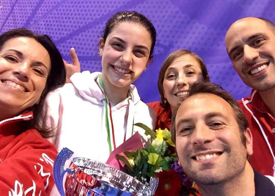 Pisascherma, due ori per Irene Bertini 