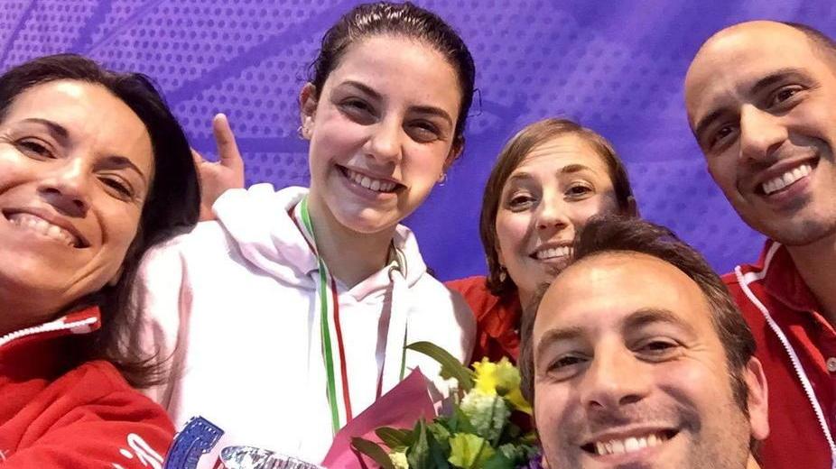 Pisascherma, due ori per Irene Bertini