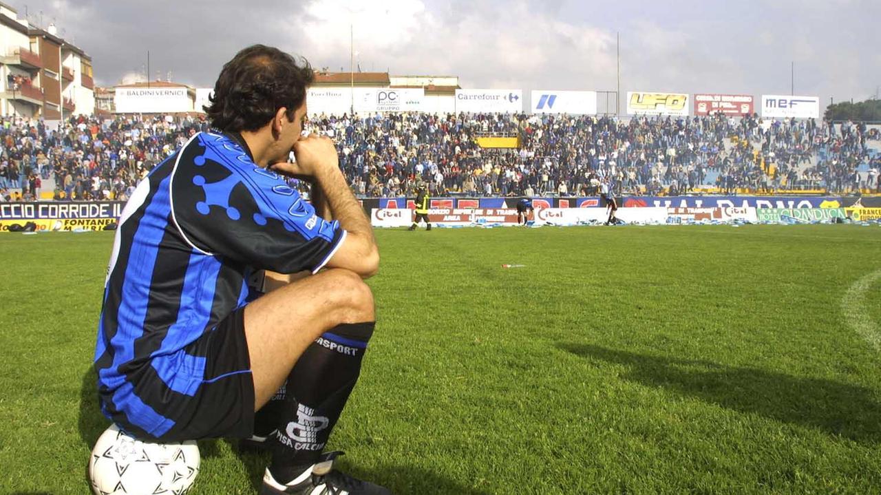 Uno scatto del derby del 2001 all'Arena (foto Muzzi)