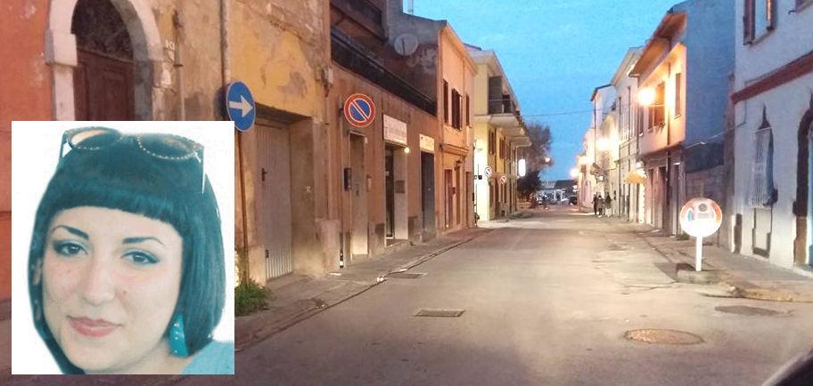 Il centro storico di Porto Torres (nel riquadro Michela Deriu)