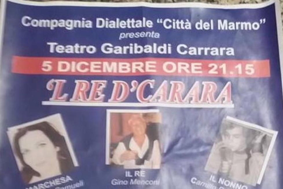 Carrara, il grande ritorno della commedia dialettale 