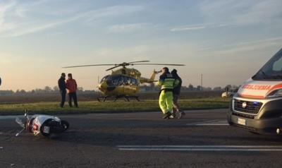 Finale: scooter contro auto, ragazzina ferita