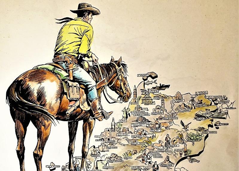 Il mondo di Tex nelle tavole di Galep 
