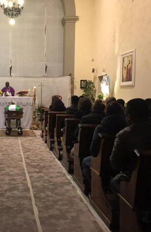 L’addio a Benson, travolto dal treno 