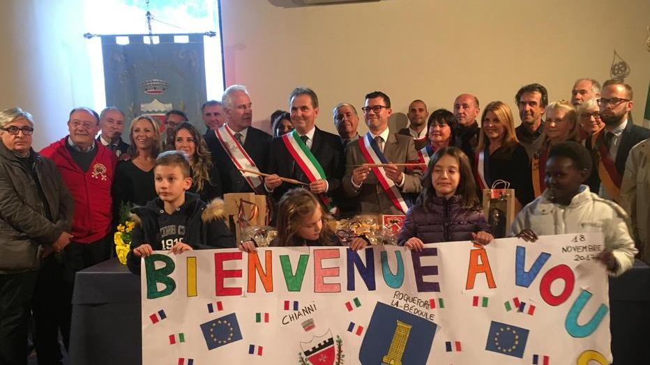 Quando i chiannerini emigravano in Francia Firmato il gemellaggio