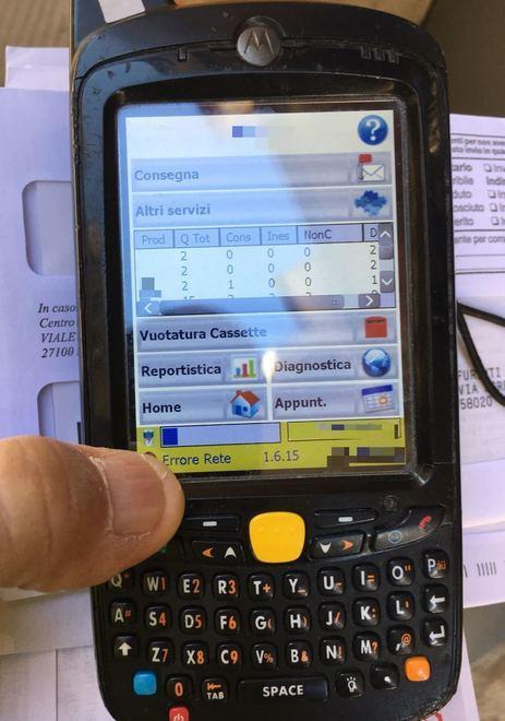 Portalettere: palmari con batterie esaurite, la consegna s’inceppa 