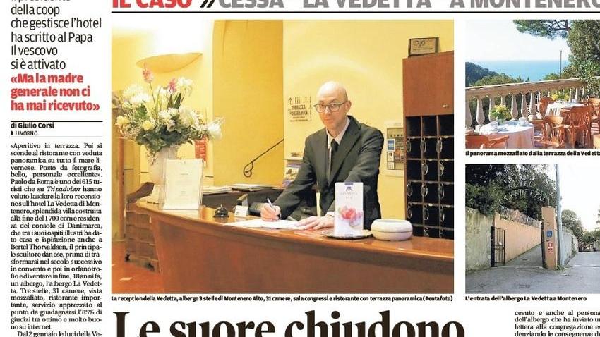 «Le suore ricollochino gli otto disoccupati dell’hotel La Vedetta»
