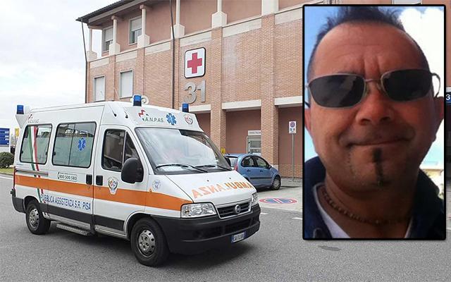 Muore a 51 anni ex massaggiatore del Pisa