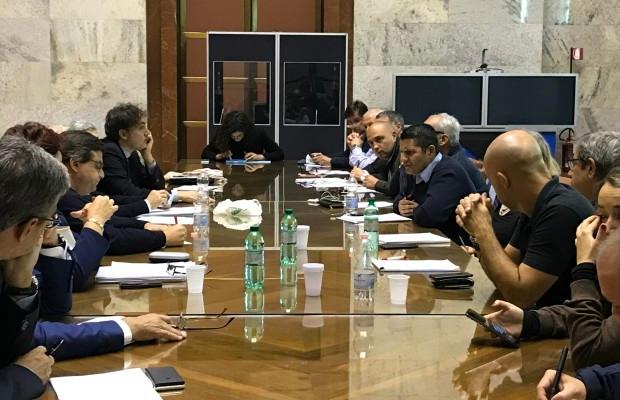 La riunione al Mise del 31 ottobre scorso