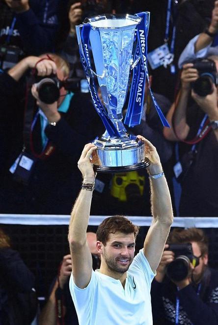 Tennis, il Master è Dimitrov Il bulgaro batte Goffin in tre set