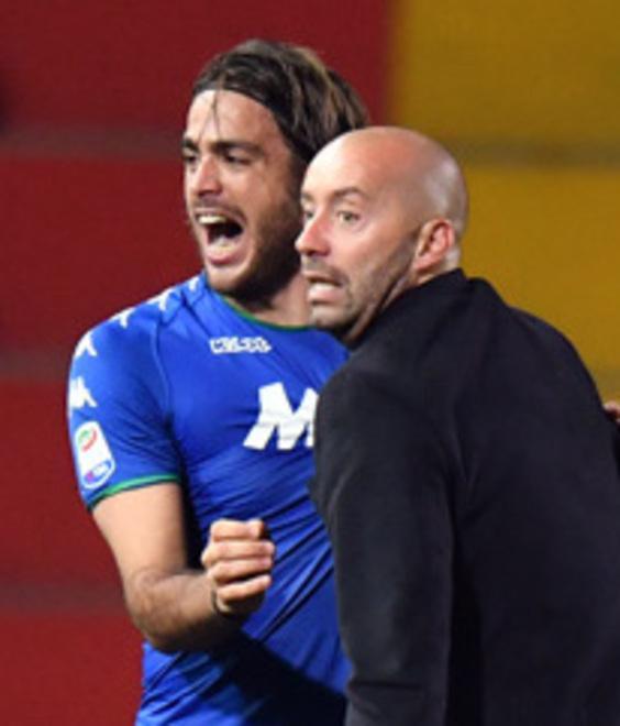 Bucchi può respirare «Questa vittoria sa di liberazione» 