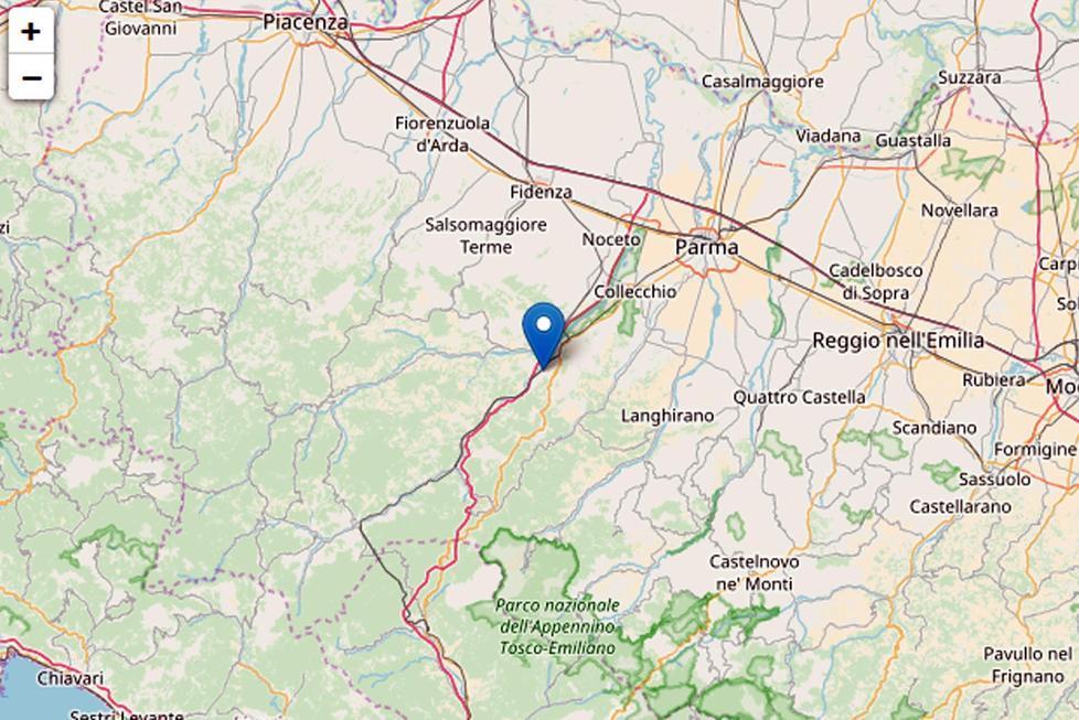 Trema la terra a Parma Scossa avvertita a Modena 