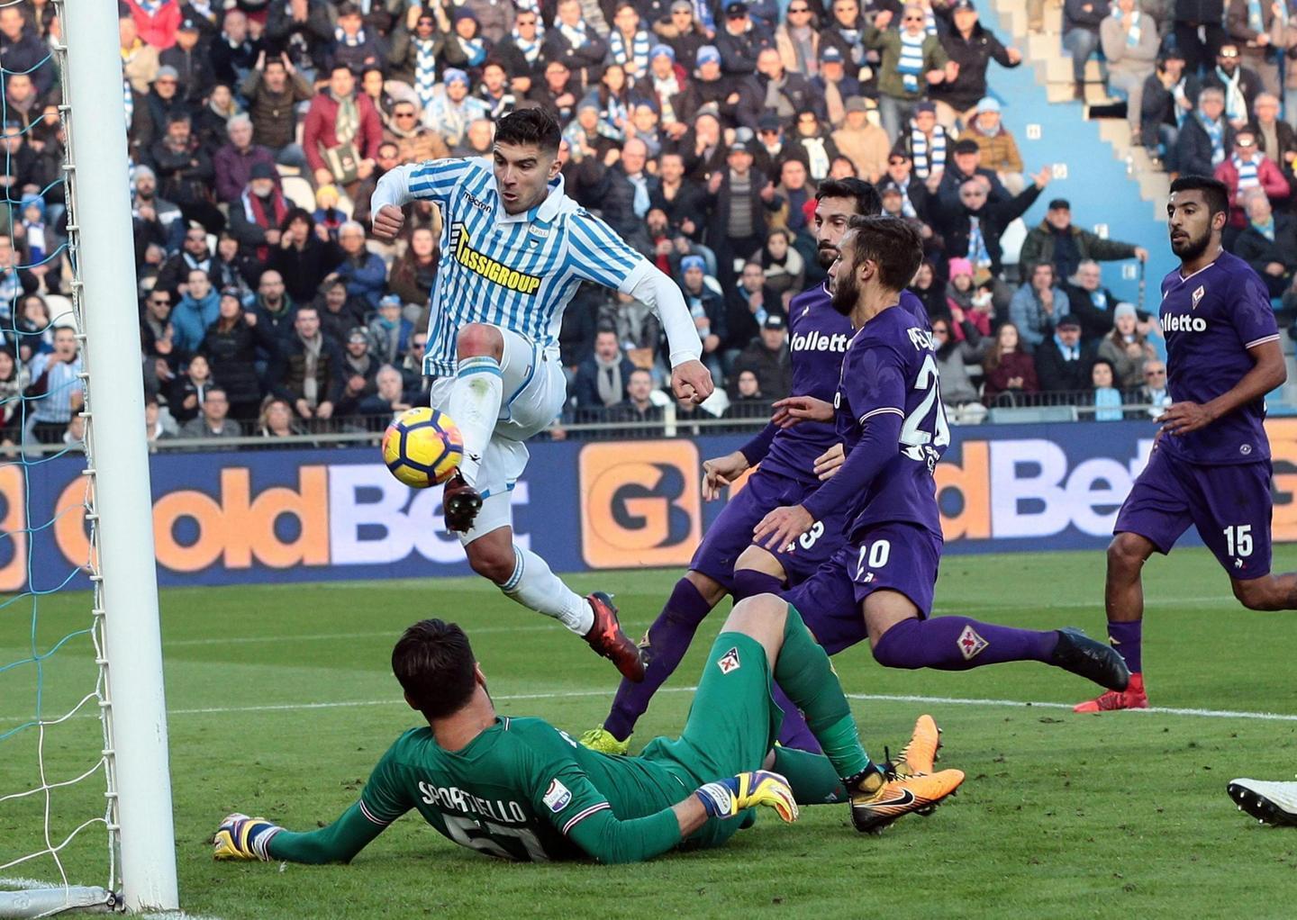 La Spal sfiora il successo sui gigliati 