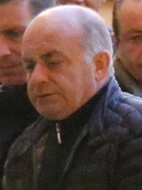 Vertinelli arriva al processo in ambulanza 