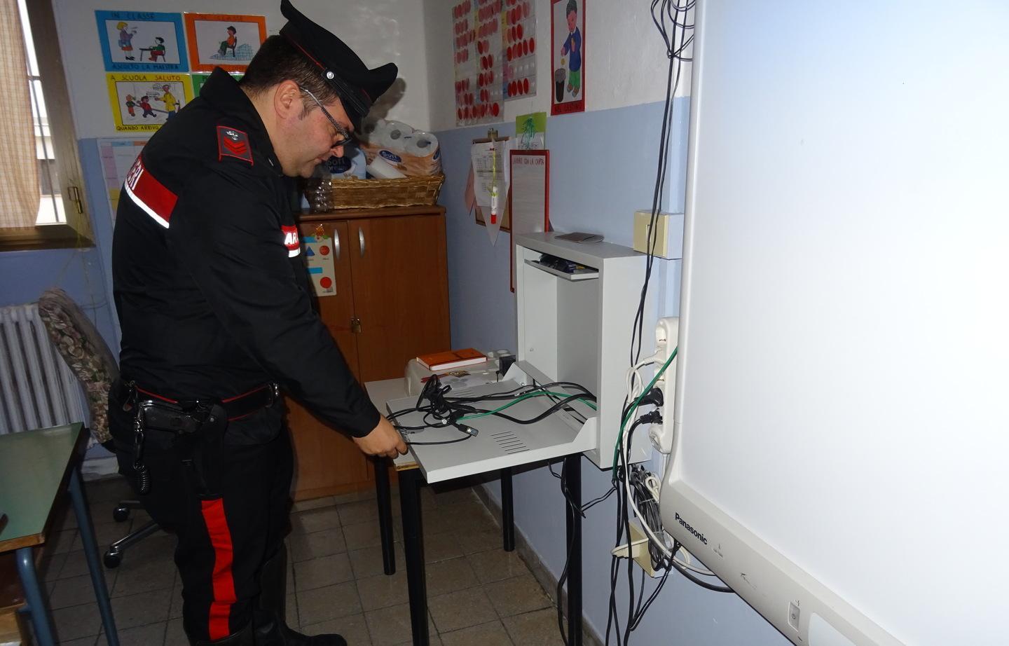 Razzia di pc a San Giovanni Bosco 